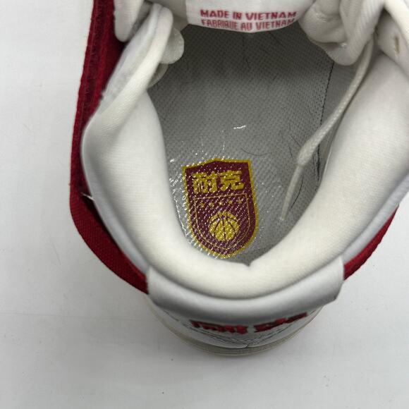 Nike Air Force 1 High NAI-KE White Univ Red 2015 Size 9 - Picture 14 of 16